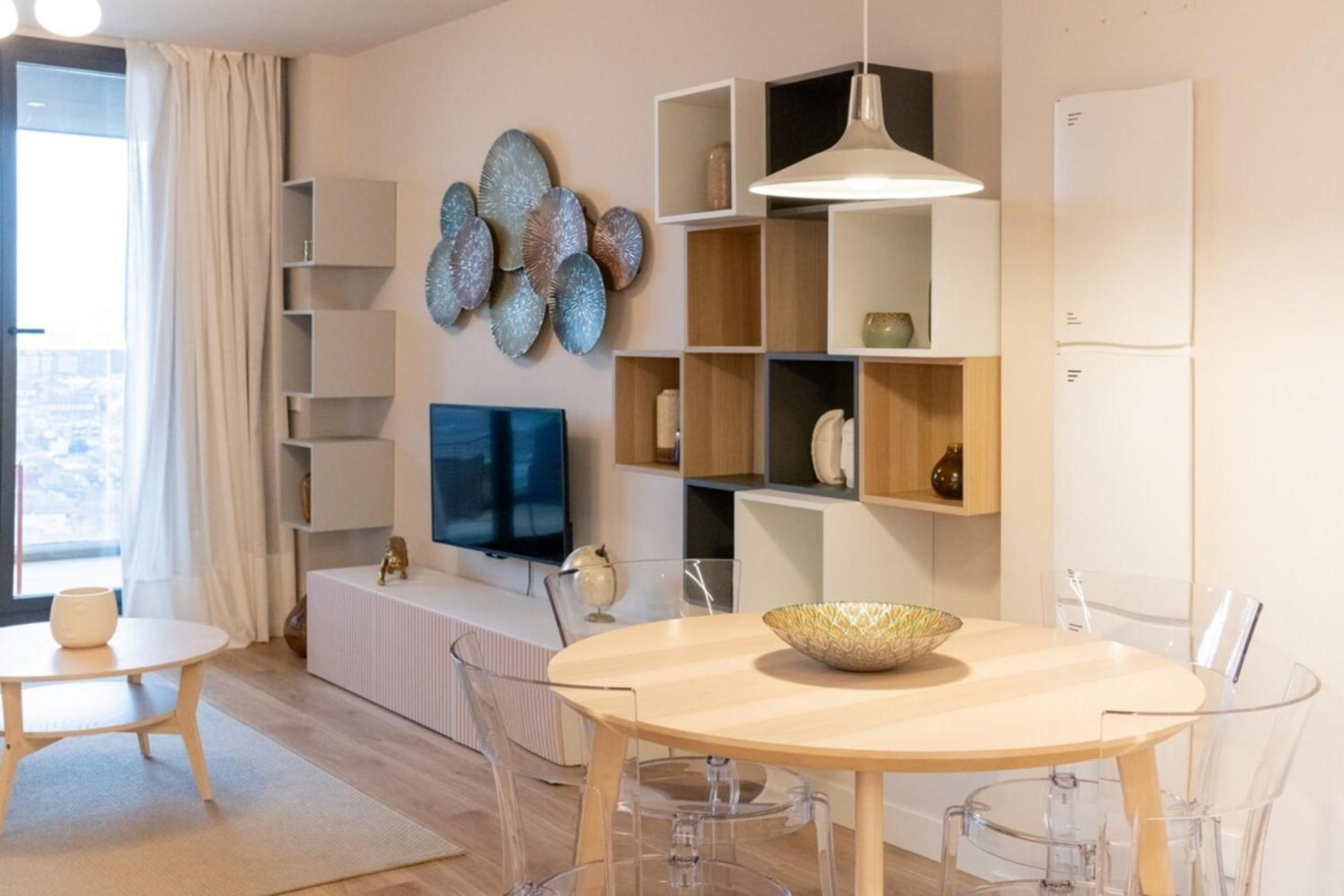 Chic 1Bd Flat Wsauna & Balcony Tetuan Madrid! Eksteriør bilde