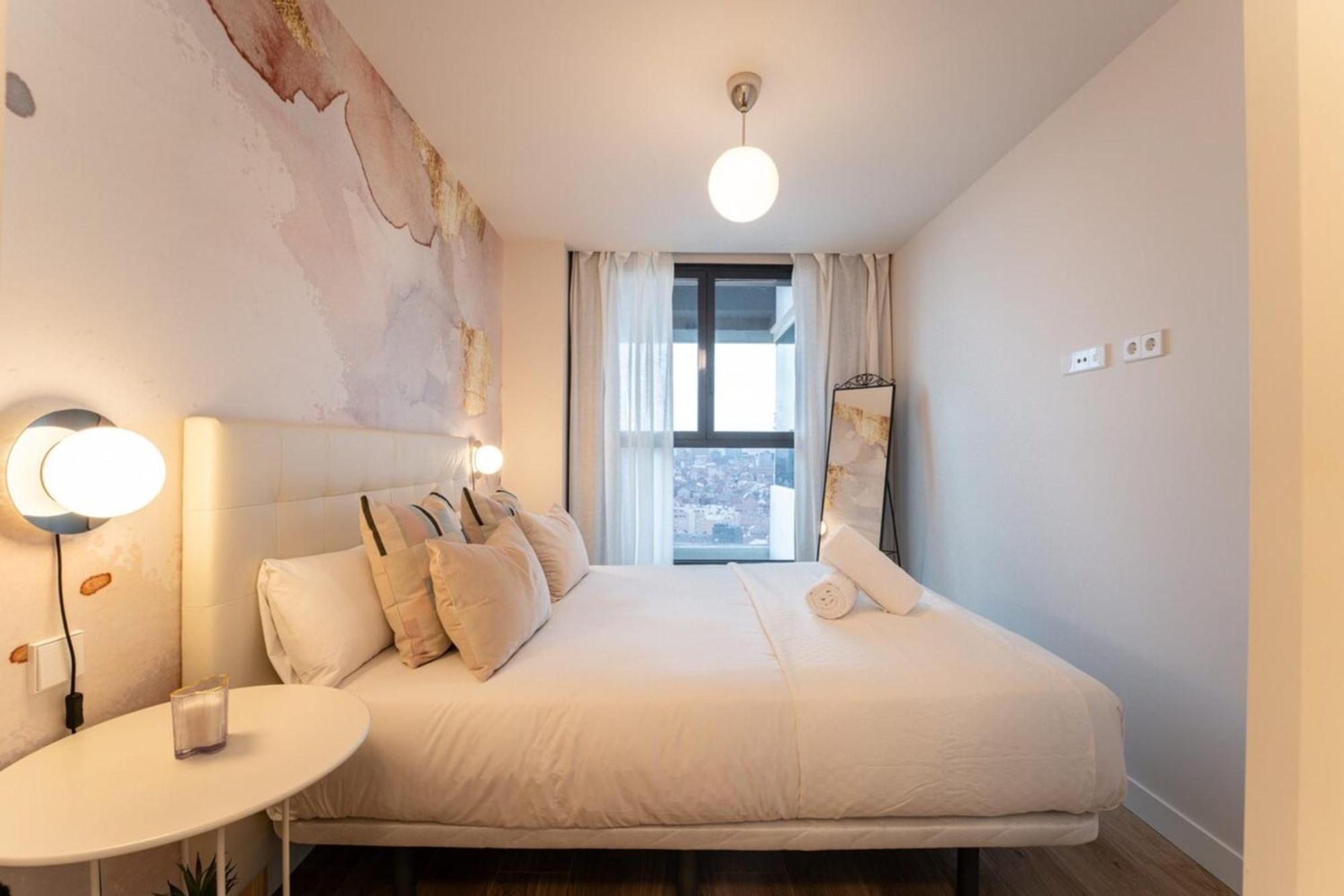 Chic 1Bd Flat Wsauna & Balcony Tetuan Madrid! Eksteriør bilde