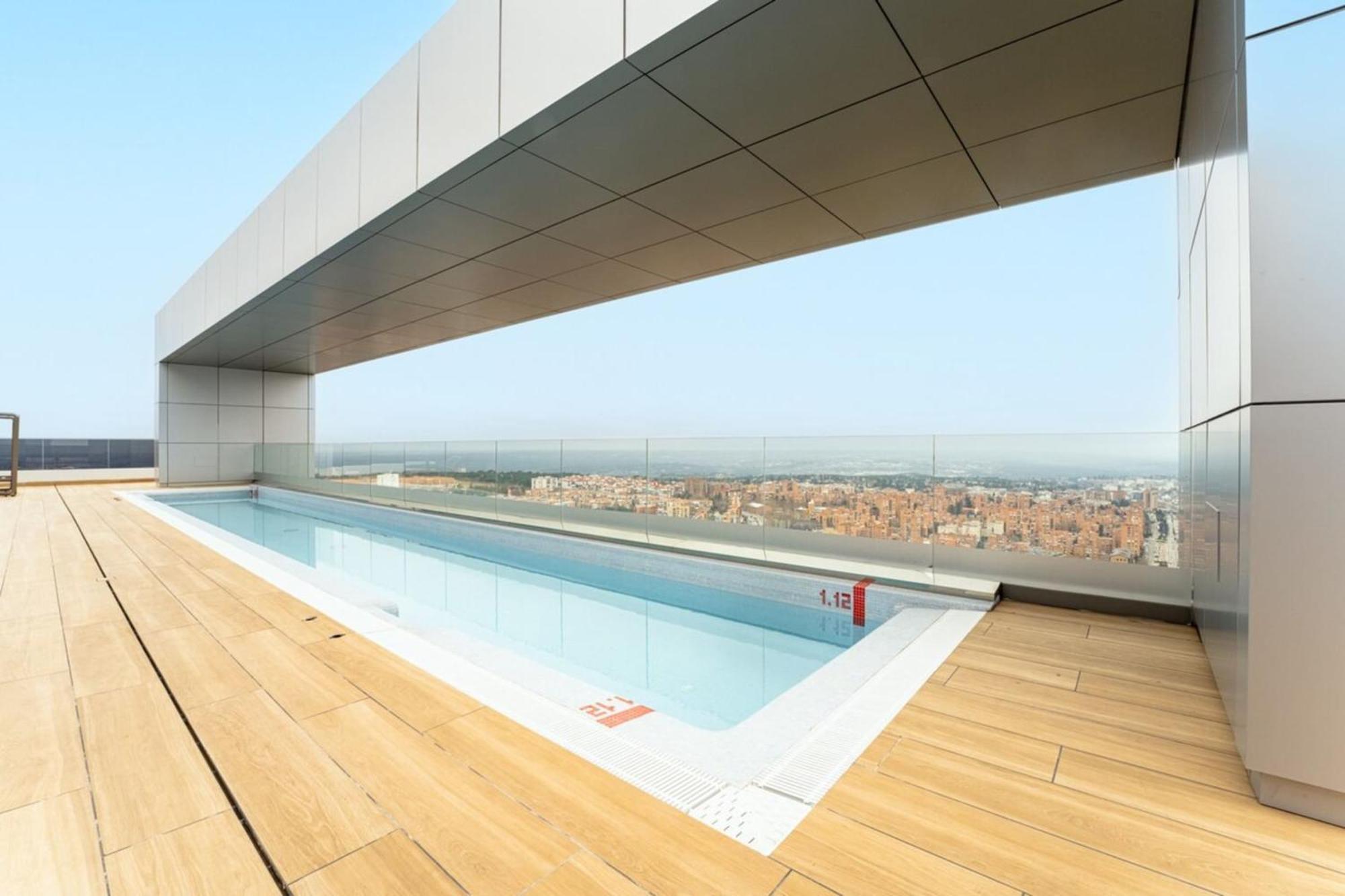 Chic 1Bd Flat Wsauna & Balcony Tetuan Madrid! Eksteriør bilde