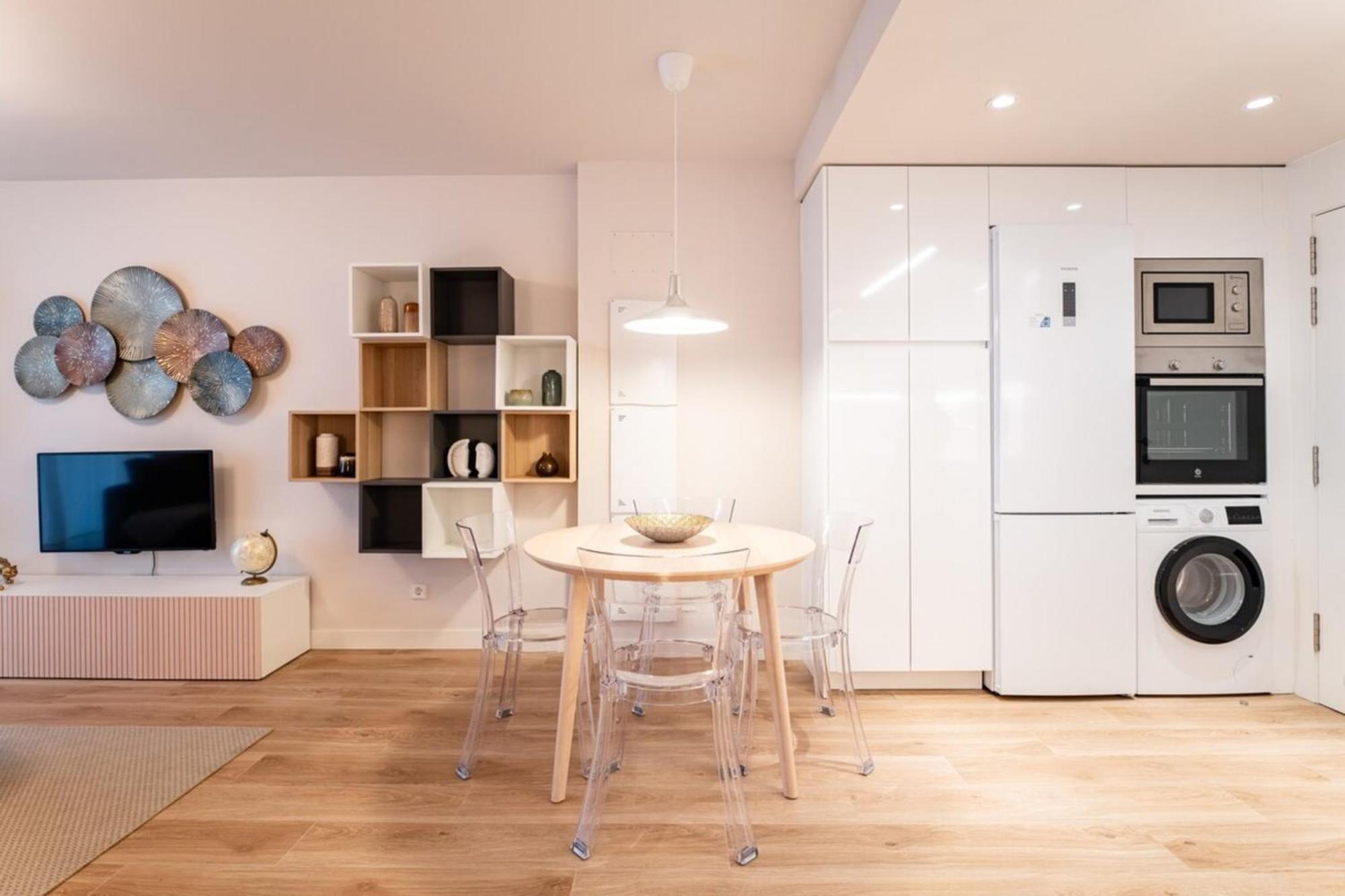 Chic 1Bd Flat Wsauna & Balcony Tetuan Madrid! Eksteriør bilde