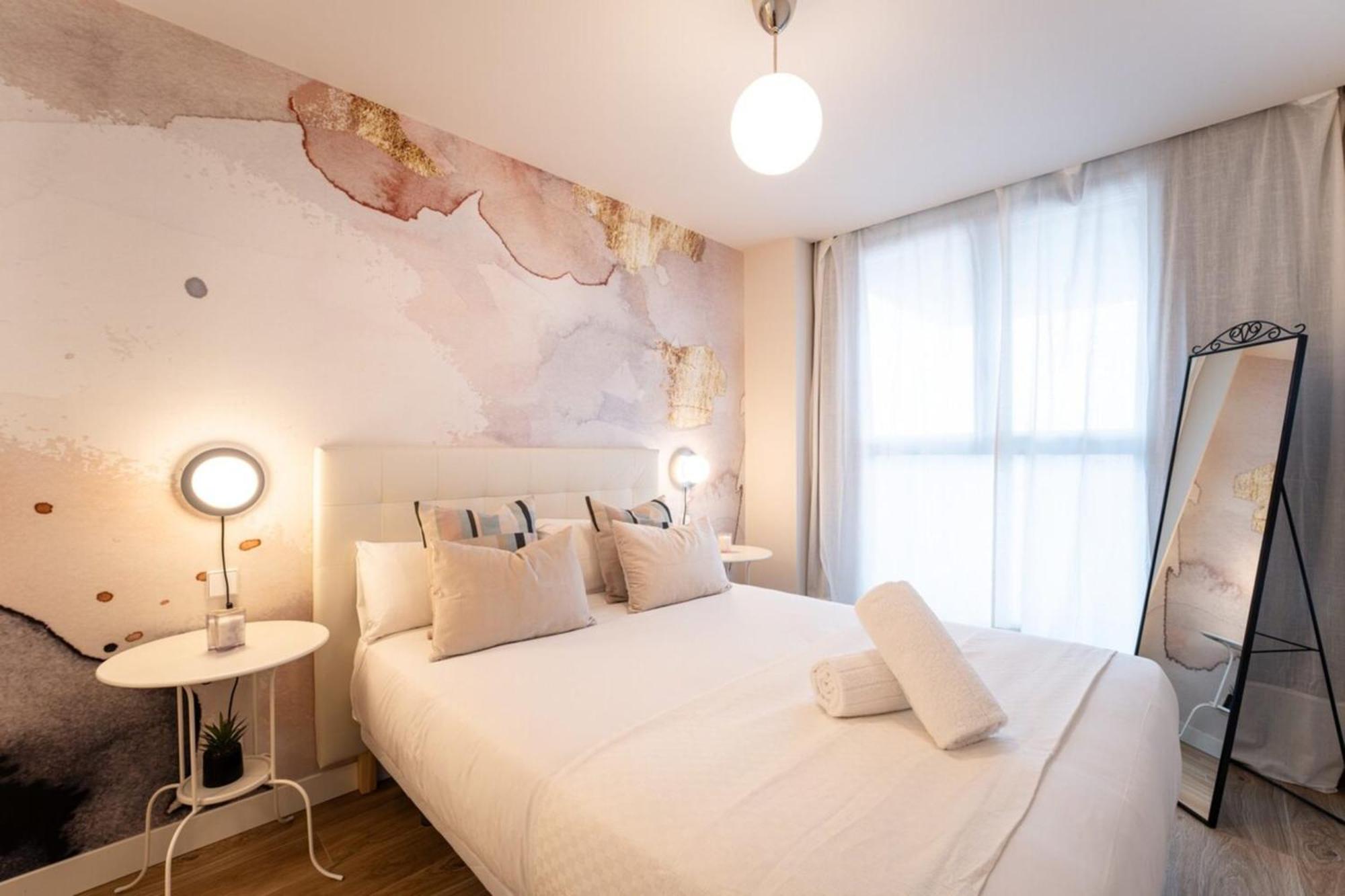 Chic 1Bd Flat Wsauna & Balcony Tetuan Madrid! Eksteriør bilde