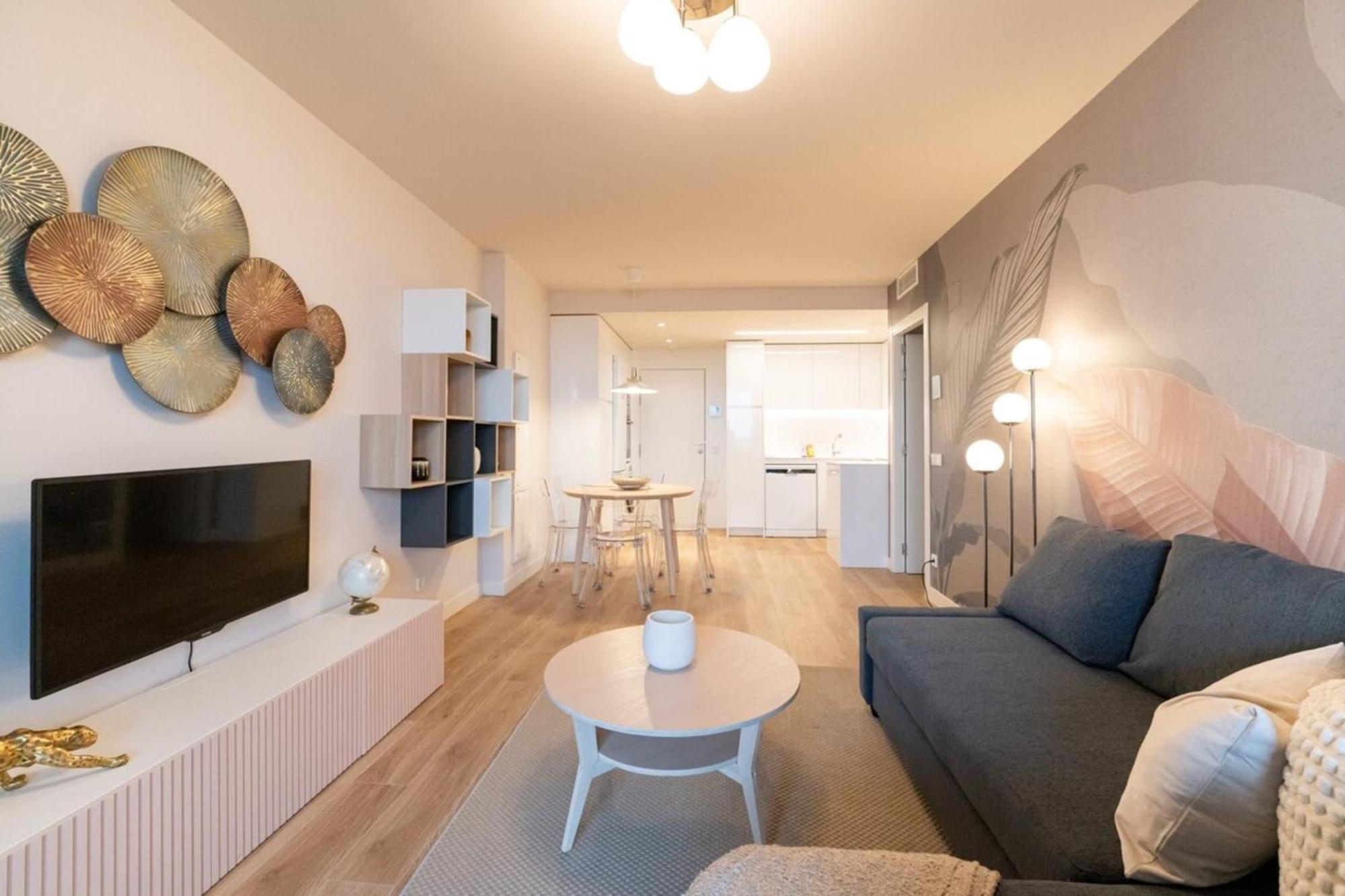 Chic 1Bd Flat Wsauna & Balcony Tetuan Madrid! Eksteriør bilde