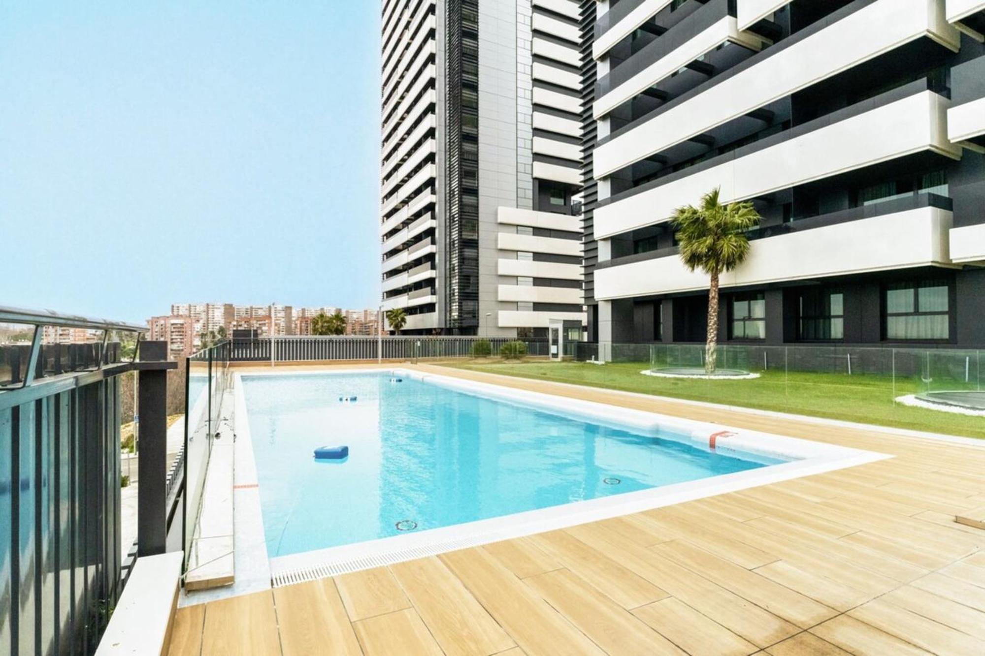 Chic 1Bd Flat Wsauna & Balcony Tetuan Madrid! Eksteriør bilde